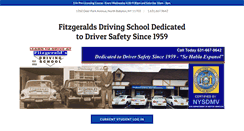 Desktop Screenshot of fitzgeraldsdrivingschool.com